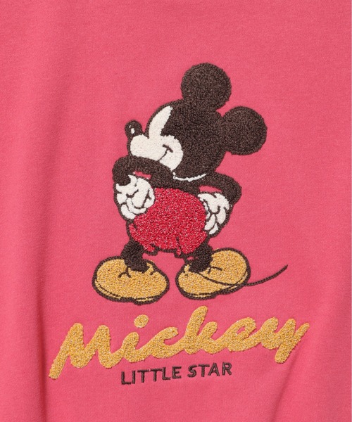 Disney(ディズニー)の「【DISNEY/ディズニー】ミッキーマウス&ピクサー サガラ刺繍クルーネックトレーナー(WIDE)(スウェット・レディース・ブラック/クリーム/パープル/レッド系・LARGE/MEDIUM)」の18枚目の写真