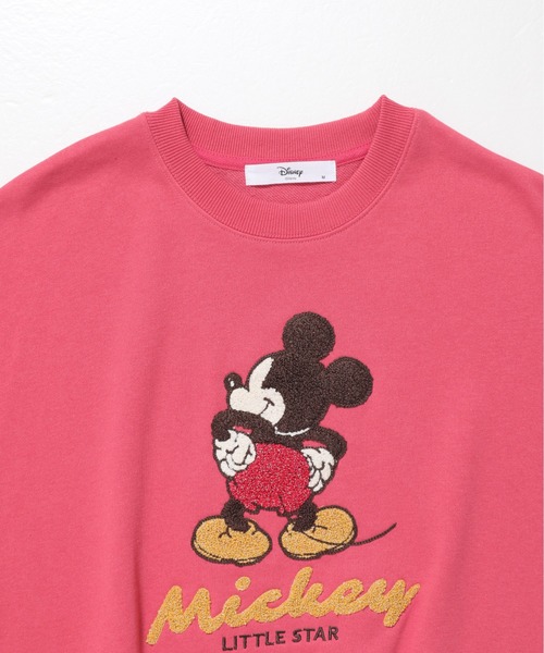 Disney(ディズニー)の「【DISNEY/ディズニー】ミッキーマウス&ピクサー サガラ刺繍クルーネックトレーナー(WIDE)(スウェット・レディース・ブラック/クリーム/パープル/レッド系・LARGE/MEDIUM)」の17枚目の写真