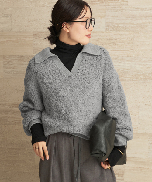 セール】FURLY COMBI プルオーバー（ニット/セーター）｜Plage