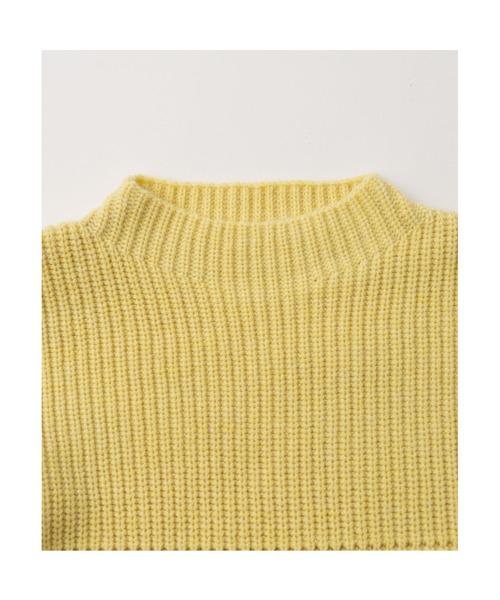 LA MARINE FRANCAISE（マリン フランセーズ）の「片畦ボーダーボトルネックニット（ニット/セーター・レディース・オフホワイト/グレー/ブルー/イエロー・FREE）」の16枚目の写真