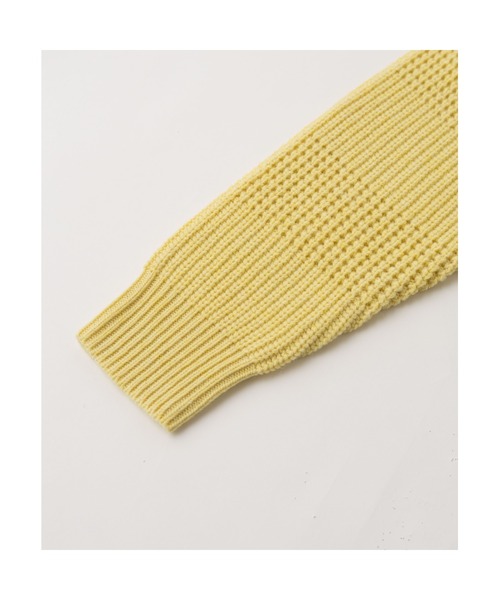 LA MARINE FRANCAISE（マリン フランセーズ）の「片畦ボーダーボトルネックニット（ニット/セーター・レディース・オフホワイト/グレー/ブルー/イエロー・FREE）」の17枚目の写真