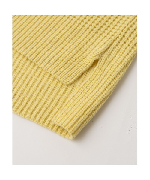 LA MARINE FRANCAISE（マリン フランセーズ）の「片畦ボーダーボトルネックニット（ニット/セーター・レディース・オフホワイト/グレー/ブルー/イエロー・FREE）」の18枚目の写真