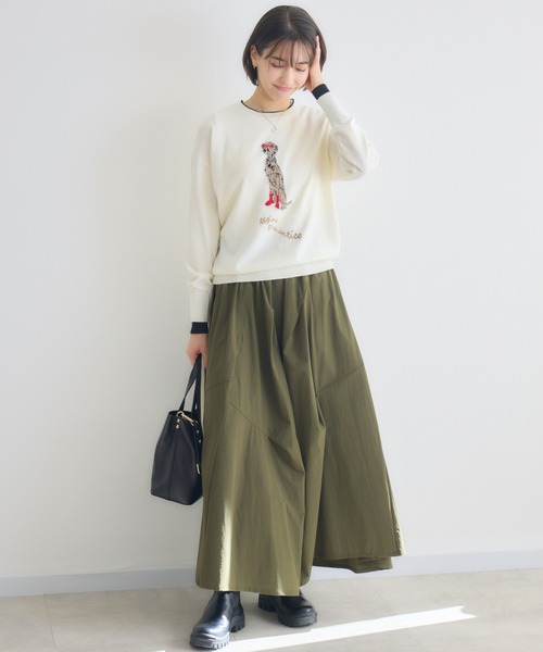 KATHARINE ROSS（キャサリンロス）の「【KATHARINE ROSS】ランダムタックスカート（スカート・レディース・ブラック/カーキ/チャコールグレー・FREE）」の15枚目の写真