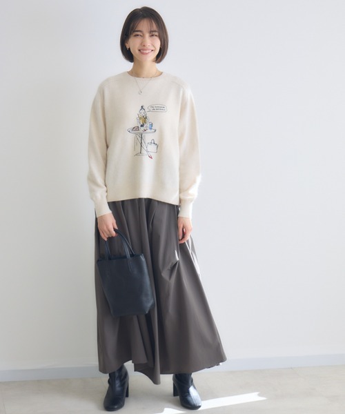 KATHARINE ROSS（キャサリンロス）の「【KATHARINE ROSS】ランダムタックスカート（スカート・レディース・ブラック/カーキ/チャコールグレー・FREE）」の20枚目の写真