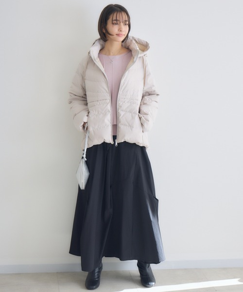 KATHARINE ROSS（キャサリンロス）の「【KATHARINE ROSS】ランダムタックスカート（スカート・レディース・ブラック/カーキ/チャコールグレー・FREE）」の5枚目の写真