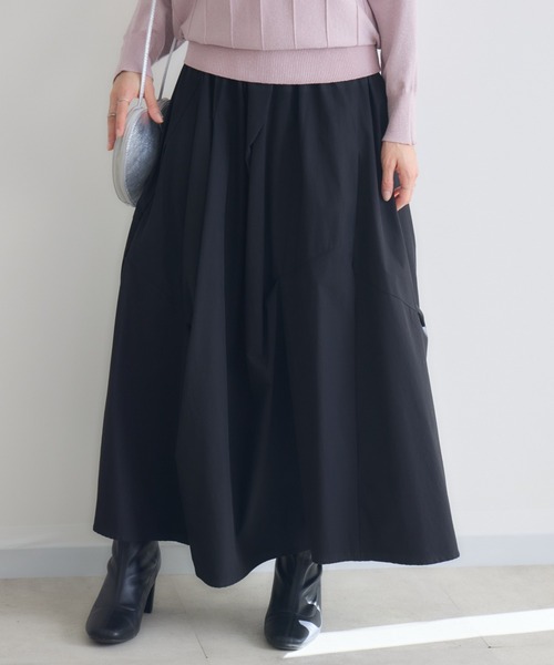 KATHARINE ROSS（キャサリンロス）の「【KATHARINE ROSS】ランダムタックスカート（スカート・レディース・ブラック/カーキ/チャコールグレー・FREE）」の9枚目の写真