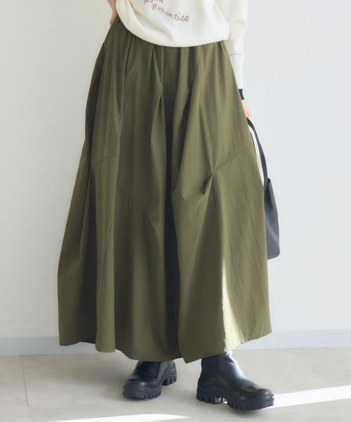KATHARINE ROSS（キャサリンロス）の「【KATHARINE ROSS】ランダムタックスカート（スカート・レディース・ブラック/カーキ/チャコールグレー・FREE）」の16枚目の写真