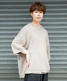 En serio TOKYO（エンソリオトーキョー）の「【lounge wear】半袖ニット（ニット/セーター）」