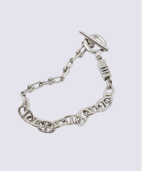 Jieda（ジエダ）の「【JieDa】SWITCHING BRACELET-B（ブレスレット・メンズ・ゴールド/シルバー・FREE）」の3枚目の写真