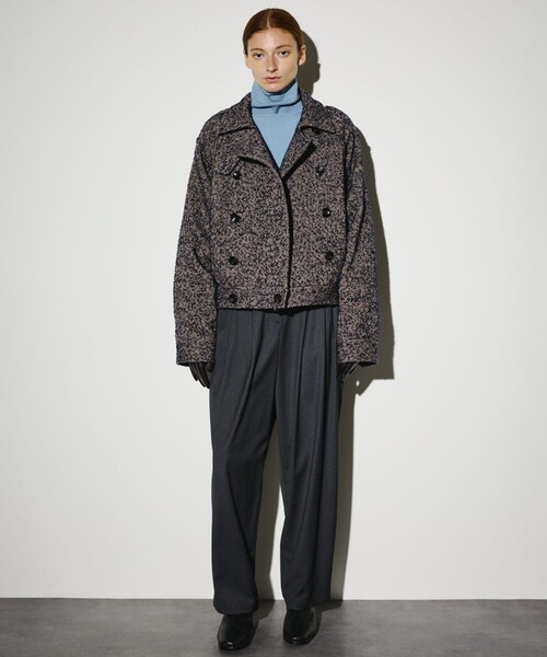 RIM.ARK/リムアーク】Loop kersey over CT/ループツイードオーバー