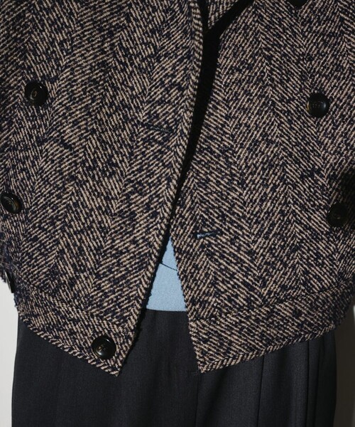 RIM.ARK/リムアーク】Loop kersey over CT/ループツイードオーバー