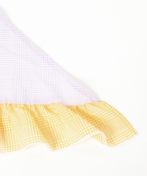 BEAMS BOY(ビームスボーイ)の「2トーン フリル ストール(ストール/ショール・レディース・パープル/ベージュ・ONE SIZE)」の7枚目の写真