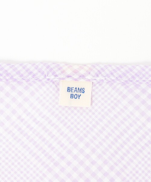 BEAMS BOY(ビームスボーイ)の「2トーン フリル ストール(ストール/ショール・レディース・パープル/ベージュ・ONE SIZE)」の8枚目の写真