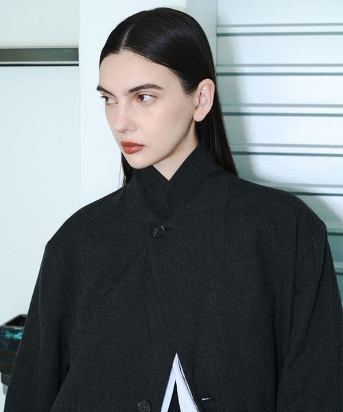 seyto（セイト）の「Slash line 3B shingle tailored jacket / スラッシュライン3Bシングルテーラードジャケット（テーラードジャケット・メンズ・チャコールグレー・2/3）」の10枚目の写真