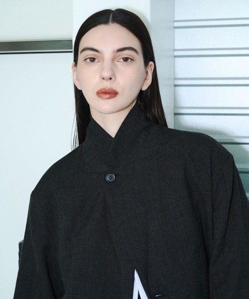 seyto（セイト）の「Slash line 3B shingle tailored jacket / スラッシュライン3Bシングルテーラードジャケット（テーラードジャケット・メンズ・チャコールグレー・2/3）」の11枚目の写真