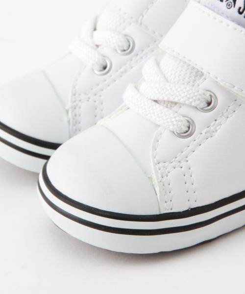 こども ビームス（コドモビームス）の「CONVERSE / MINI ALL STAR N V-1 (12～15cm)（スニーカー・キッズ・ホワイト・14.5/12.5/13.5/12/15 /14/13）」の4枚目の写真