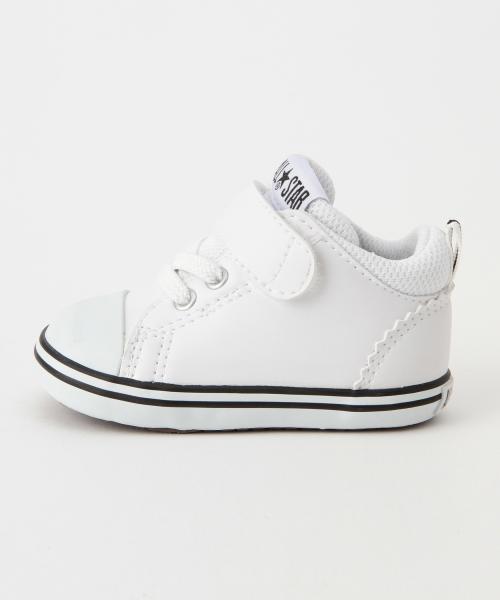 こども ビームス（コドモビームス）の「CONVERSE / MINI ALL STAR N V-1 (12～15cm)（スニーカー・キッズ・ホワイト・14.5/12.5/13.5/12/15 /14/13）」の5枚目の写真