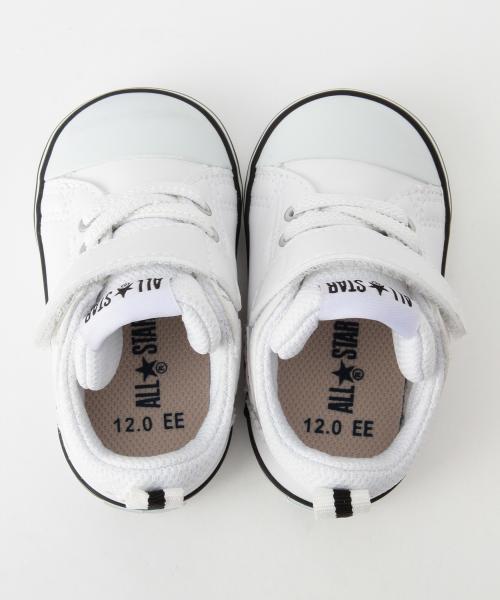 こども ビームス（コドモビームス）の「CONVERSE / MINI ALL STAR N V-1 (12～15cm)（スニーカー・キッズ・ホワイト・14.5/12.5/13.5/12/15 /14/13）」の7枚目の写真