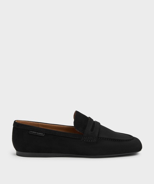 CHARLES & KEITH(チャールズ & キース)の「ペニーローファー(ローファー・レディース・ダークブラウン/ブラック系その他2・22.5cm/23cm/23.5cm/24.5cm/25cm/25.5cm)」の1枚目の写真