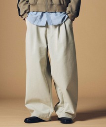 CIRCLEE（サークリー）の「CIRCLEE(サークリー)ハイウエスト ツータックワイドパンツ（その他パンツ）」