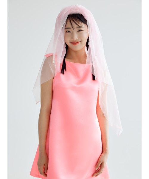BOMNAL BOUTIQUE(ボムナルブティック)の「リボンミニドレス_ネオンピンク(ワンピース・レディース・その他・SMALL/MEDIUM)」の3枚目の写真