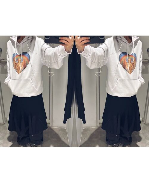 Retriever Club（レトリーバークラブ）の「ANGEL HOODIE [WHITE]（パーカー・レディース・その他・S/L）」の3枚目の写真
