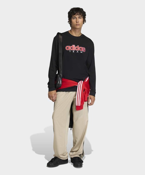 adidas（アディダス）の「GFX T / ロンT / アディダスオリジナルス adidas Originals（Tシャツ/カットソー・メンズ・ホワイト/ブラック・XX-LARGE/3XL/LARGE/MEDIUM/SMALL/X-LARGE/X-SMALL）」の12枚目の写真