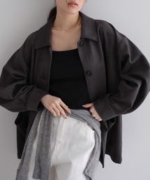 andme（アンドミー）の「フェイクスエードカバーオールジャケット（カバーオール）」