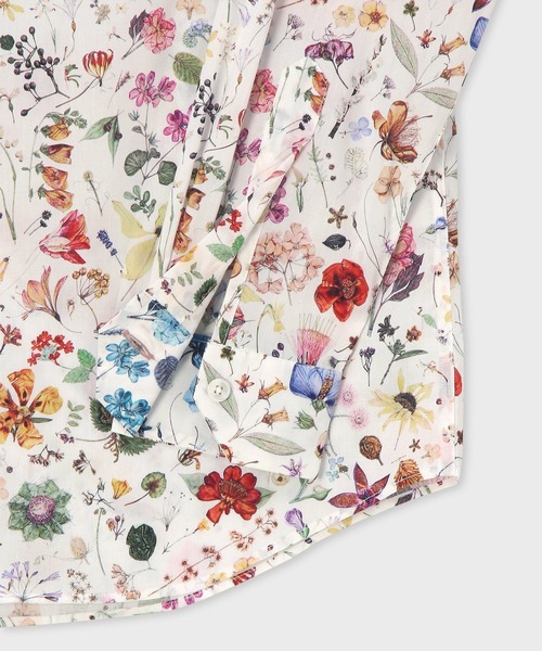 Paul Smith(ポールスミス)の「"Watercolor Liberty" プリントシャツ / 163302 006LN(シャツ/ブラウス・メンズ・ブルー/ホワイト・X-LARGE/LARGE/MEDIUM/SMALL/XX-LARGE)」の8枚目の写真