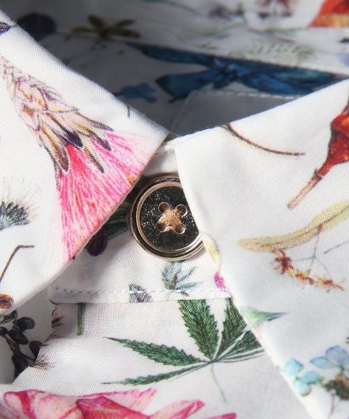 Paul Smith(ポールスミス)の「"Watercolor Liberty" プリントシャツ / 163302 006LN(シャツ/ブラウス・メンズ・ブルー/ホワイト・X-LARGE/LARGE/MEDIUM/SMALL/XX-LARGE)」の10枚目の写真