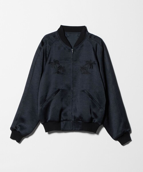 California General Store（California General Store）の「＜CGS.＞サテン スーベニア ジャケット（その他アウター・メンズ・ネイビー・M/L/S）」の2枚目の写真