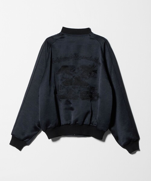California General Store（California General Store）の「＜CGS.＞サテン スーベニア ジャケット（その他アウター・メンズ・ネイビー・M/L/S）」の3枚目の写真