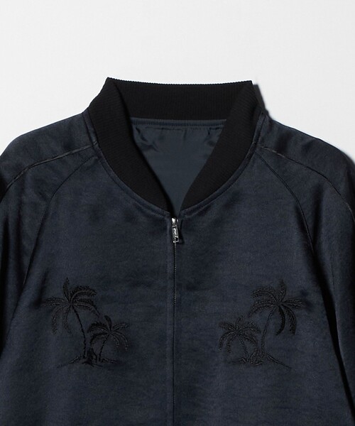 California General Store（California General Store）の「＜CGS.＞サテン スーベニア ジャケット（その他アウター・メンズ・ネイビー・M/L/S）」の4枚目の写真