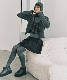 grove | GRVR SPORTS_バラクラバ_チャコール(ニットキャップ/ビーニー)