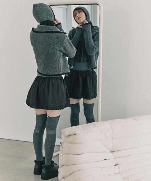 grove（グローブ）の「GRVR SPORTS_バラクラバ_チャコール（ニットキャップ/ビーニー・レディース・その他・FREE）」の2枚目の写真