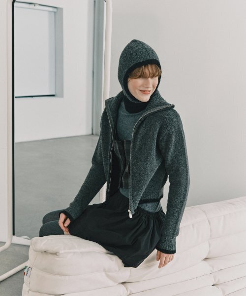 grove（グローブ）の「GRVR SPORTS_バラクラバ_チャコール（ニットキャップ/ビーニー・レディース・その他・FREE）」の3枚目の写真