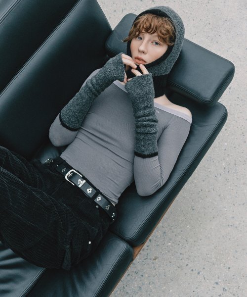 grove（グローブ）の「GRVR SPORTS_バラクラバ_チャコール（ニットキャップ/ビーニー・レディース・その他・FREE）」の8枚目の写真