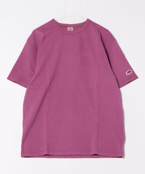FRUIT OF THE LOOM(フルーツオブザルーム)の「【ST】【FRUIT OF THE LOOM】製品染め S/S Tシャツ(Tシャツ/カットソー・レディース・パープル/ミント/レッド/グリーン/イエロー・X-LARGE/LARGE/SMALL)」の4枚目の写真