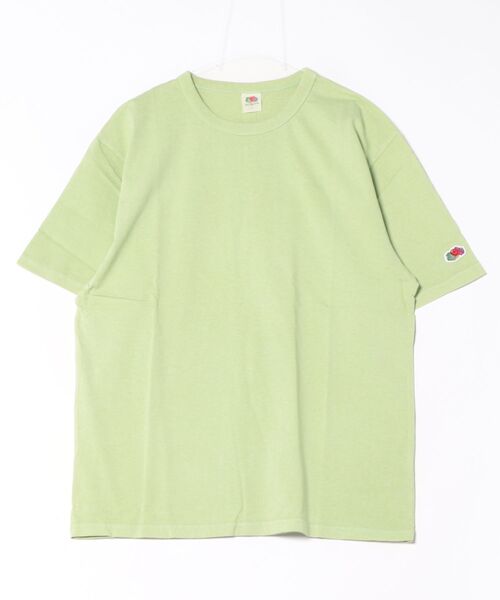 FRUIT OF THE LOOM(フルーツオブザルーム)の「【ST】【FRUIT OF THE LOOM】製品染め S/S Tシャツ(Tシャツ/カットソー・レディース・パープル/ミント/レッド/グリーン/イエロー・X-LARGE/LARGE/SMALL)」の3枚目の写真