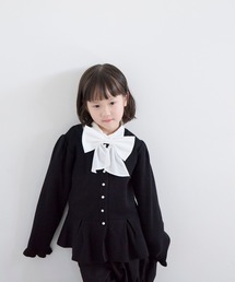 LOWRYS FARM | ペプラムニットカーディガン　643076(カーディガン/ボレロ)