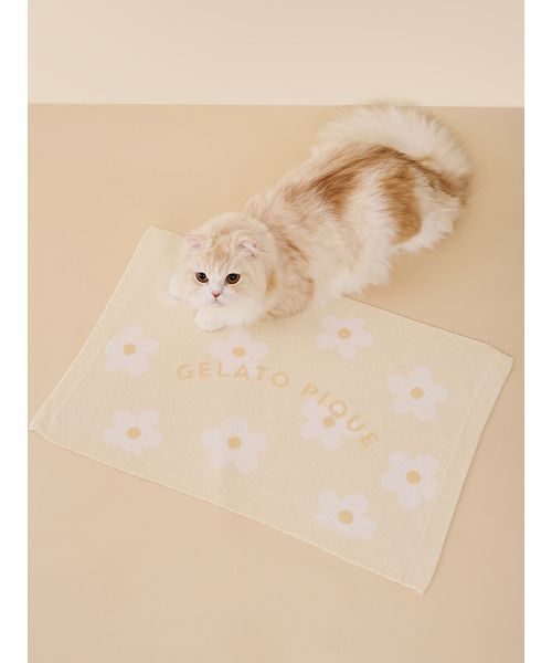 CAT&DOG】スムーズィーフラワージャガードブランケット（その他ペット