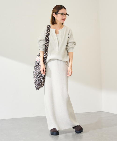 FRAMeWORK（フレームワーク）の「≪追加≫YA GOOD IDEAS BIG TAG FABRIC トート（トートバッグ・レディース・ベージュ/ホワイト・FREE）」の13枚目の写真