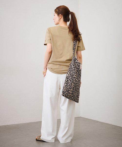 FRAMeWORK（フレームワーク）の「≪追加≫YA GOOD IDEAS BIG TAG FABRIC トート（トートバッグ・レディース・ベージュ/ホワイト・FREE）」の18枚目の写真