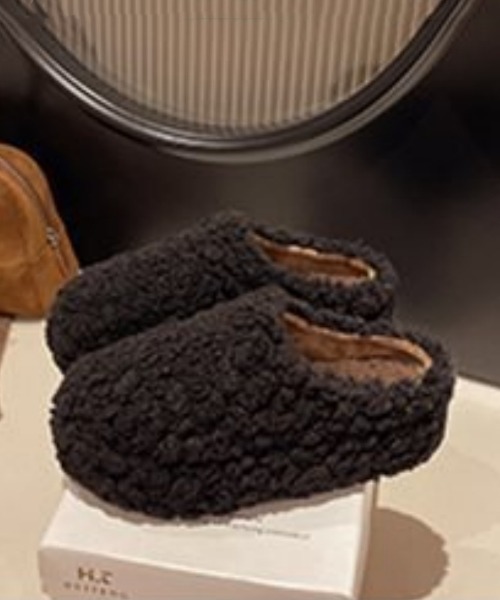 Ritzy（リッツィー）の「もこもこサンダル（サンダル・レディース・ブラック/レオパード・36/37/38/39）」の7枚目の写真