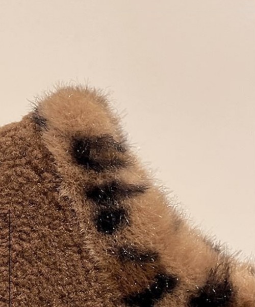 Ritzy（リッツィー）の「もこもこサンダル（サンダル・レディース・ブラック/レオパード・36/37/38/39）」の9枚目の写真