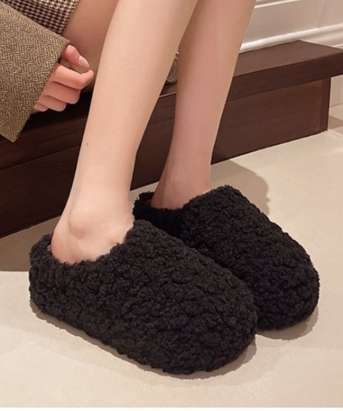 Ritzy（リッツィー）の「もこもこサンダル（サンダル・レディース・ブラック/レオパード・36/37/38/39）」の5枚目の写真