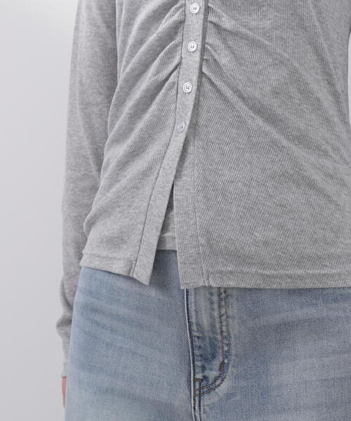 a/mie(アミー)の「<a>ホルターネックカットset up / 1216169201(Tシャツ/カットソー・レディース・ダークグレー/ブルー/グレー系その他・FREE)」の10枚目の写真