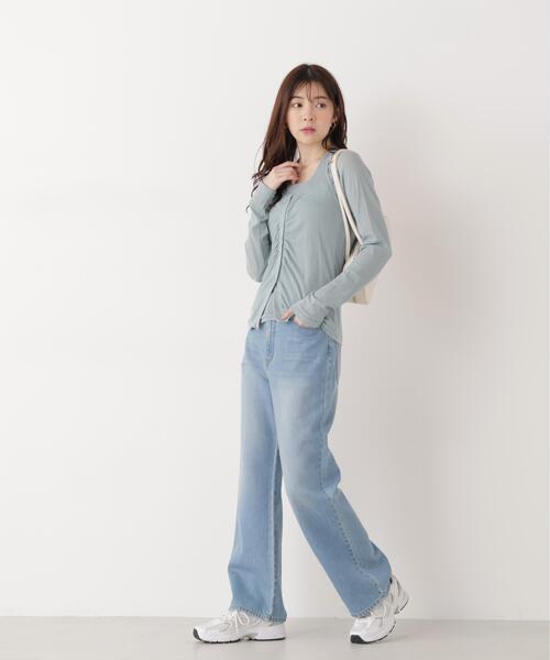 a/mie(アミー)の「<a>ホルターネックカットset up / 1216169201(Tシャツ/カットソー・レディース・ダークグレー/ブルー/グレー系その他・FREE)」の18枚目の写真