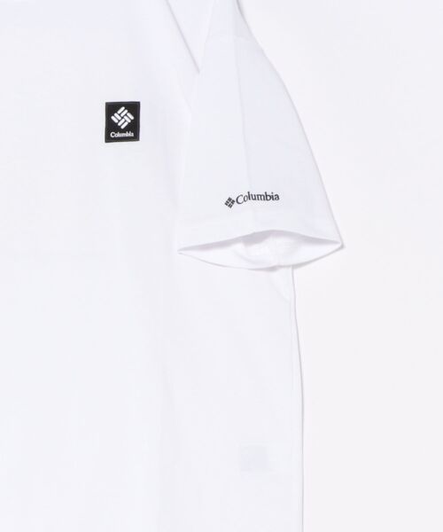 Columbia(コロンビア)の「columbia/コロンビア リラックスフィット綿混ショートスリーブTシャツ ムラサキ限定 PM0963(Tシャツ/カットソー・メンズ・ダークグリーン/グレイッシュベージュ/ホワイト×グリーン/ブラック×グリーン・XL/L/M/S)」の8枚目の写真