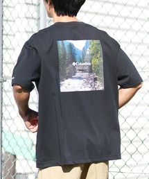 Columbia | columbia/コロンビア リラックスフィット綿混ショートスリーブTシャツ ムラサキ限定 PM0963(Tシャツ/カットソー)